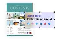 Add links to your newsletter