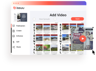 add videos to real estate brochures